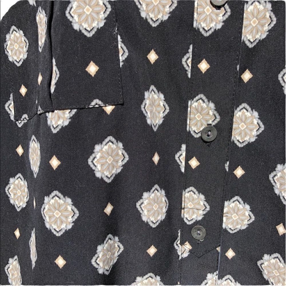 NWT CROFT & BARROW Collared Button Down Top SZ 2X - Picture 3 of 8